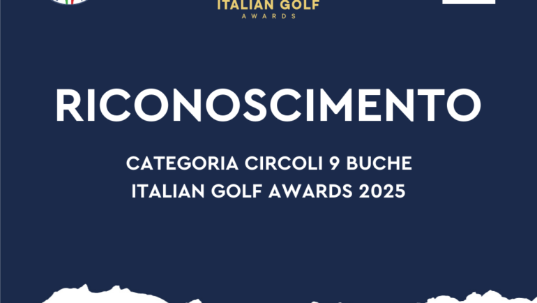 Italian Golf Awards: CIRCOLI A 9 BUCHE